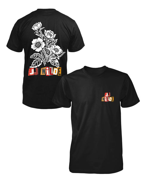 SCRAPBOOK FLOWER T-SHIRT